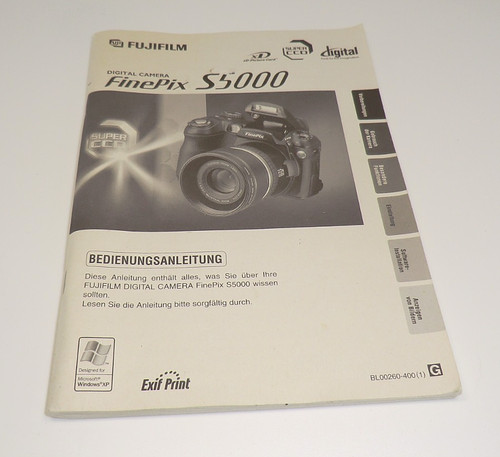 Fujifilm finepix s5000 manuale - fujifilm,